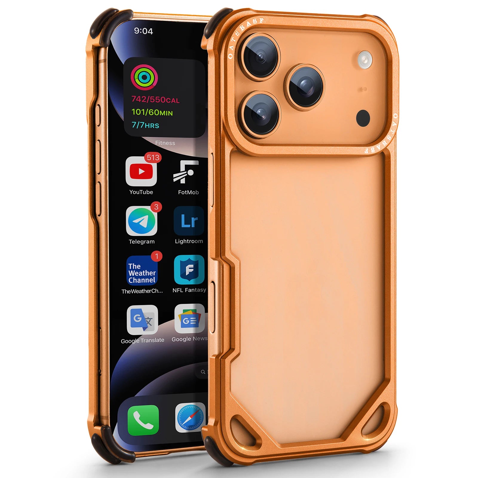Ultradünne Metallhülle für iPhone 17 Pro Serie