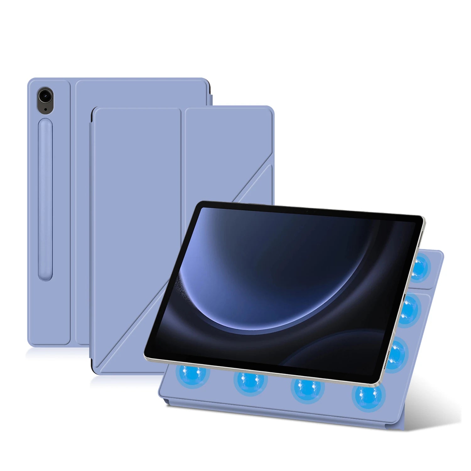 Magnetische Tablet-Abdeckung für Samsung Galaxy Tab S8 S9 Ultra 14,6