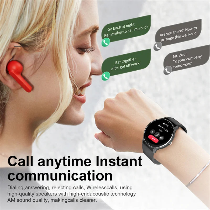 Smartwatch IP67 Bluetooth 5.2 Fitness Uhr Sport