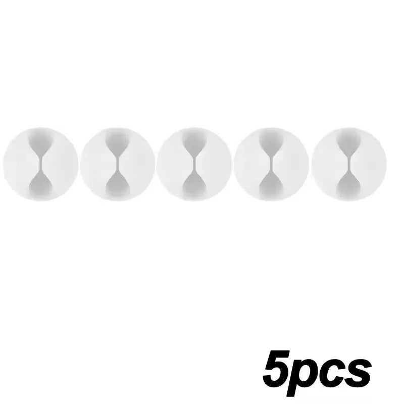 Mini Kabel Organizer Clips 5/50 Stück für Schreibtisch