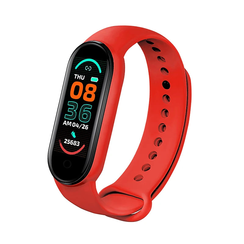 M6 Fitness Smartwatch für Männer & Frauen, Herzfrequenz