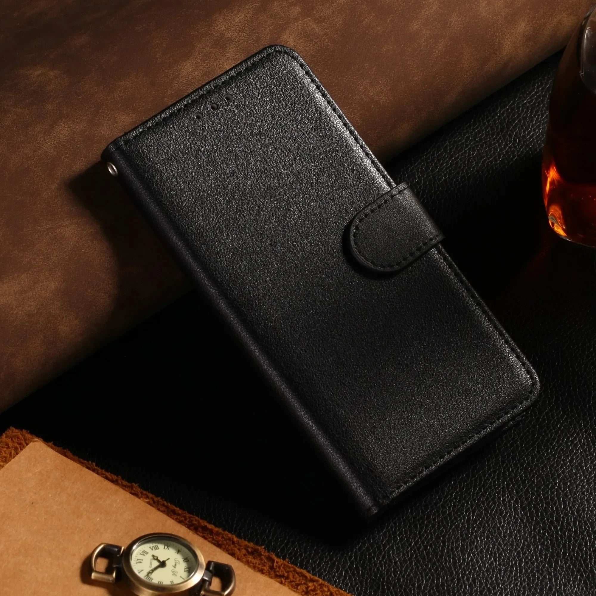 Samsung Galaxy Leder Flip Wallet