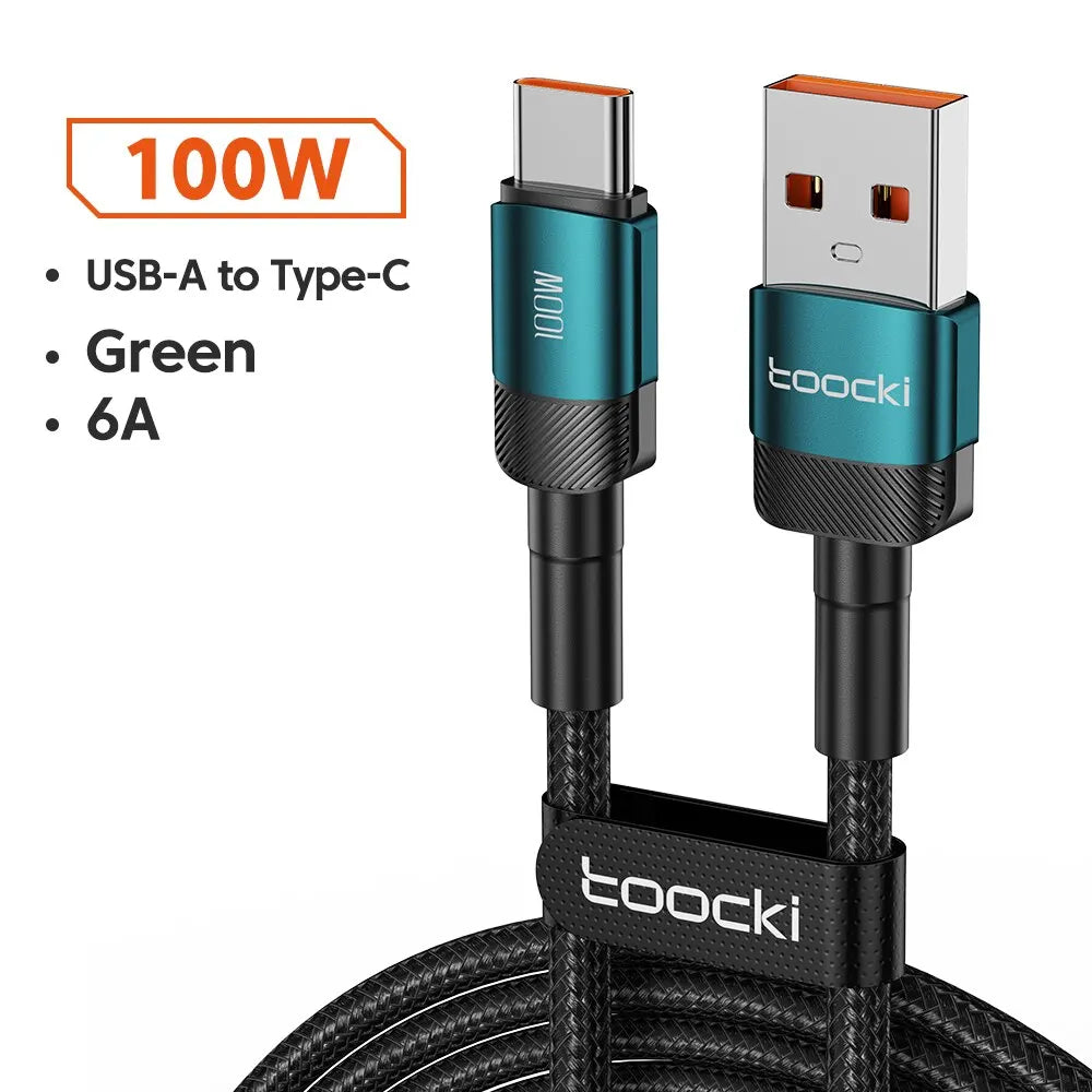 Toocki USB Typ C Schnellladekabel