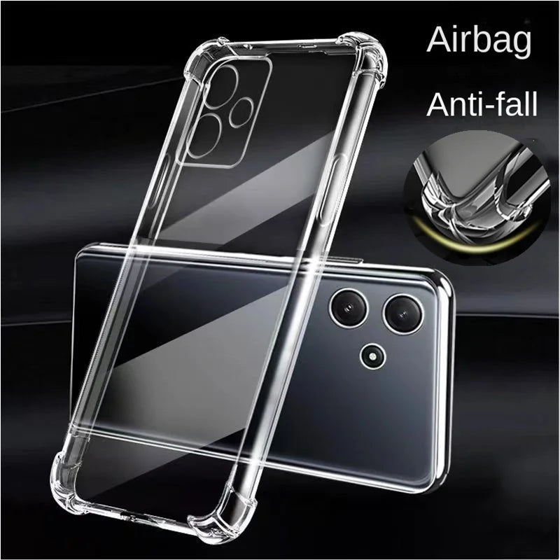 Stoßfeste TPU-Hülle für Xiaomi Poco F6 F5 X7