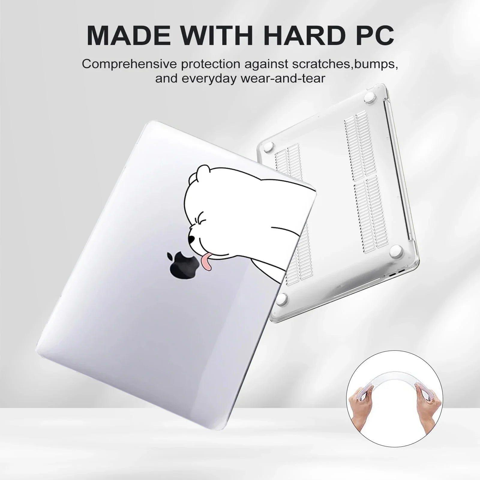 Hartschalenetui mit Druck für MacBook