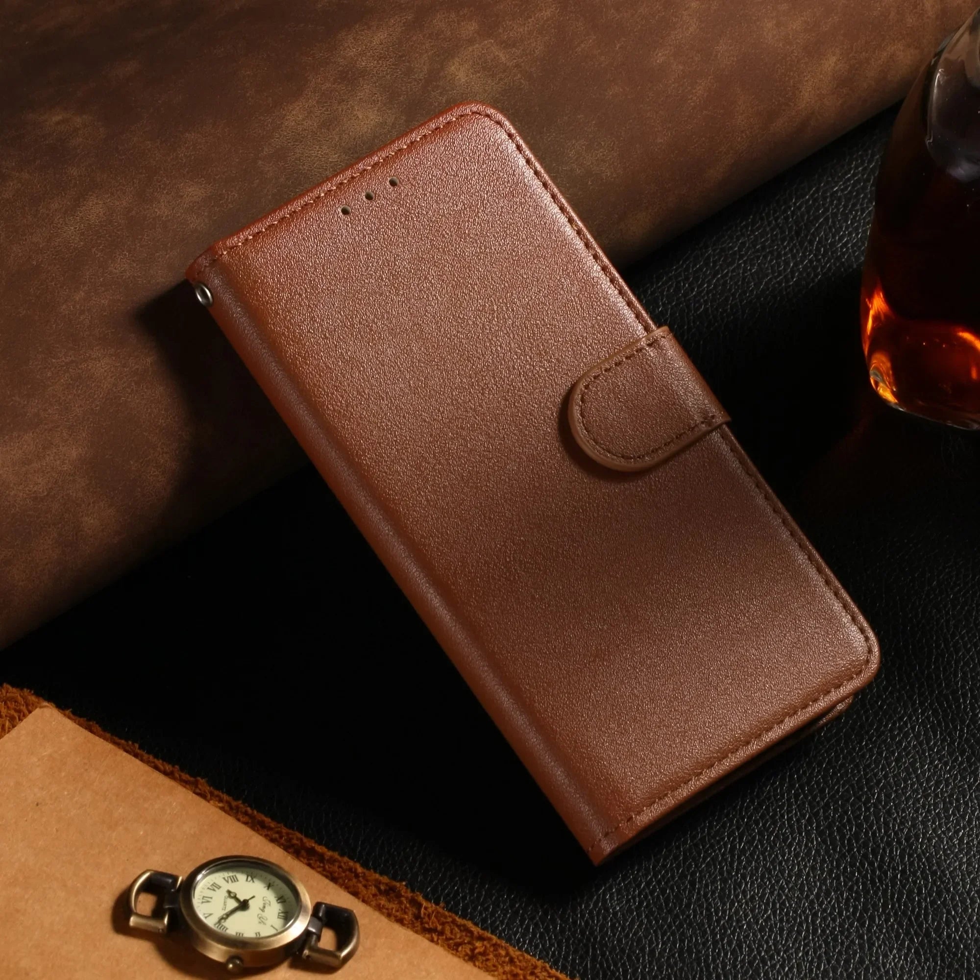 Samsung Galaxy Leder Flip Wallet