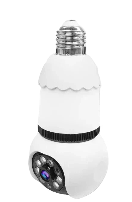 LED Glühbirnen Kamera 8MP WLAN PTZ mit Nachtsicht