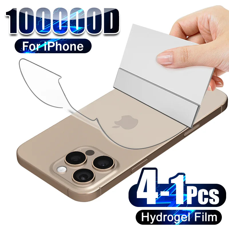 Zurück Hydrogel Schutzfolie für iPhone