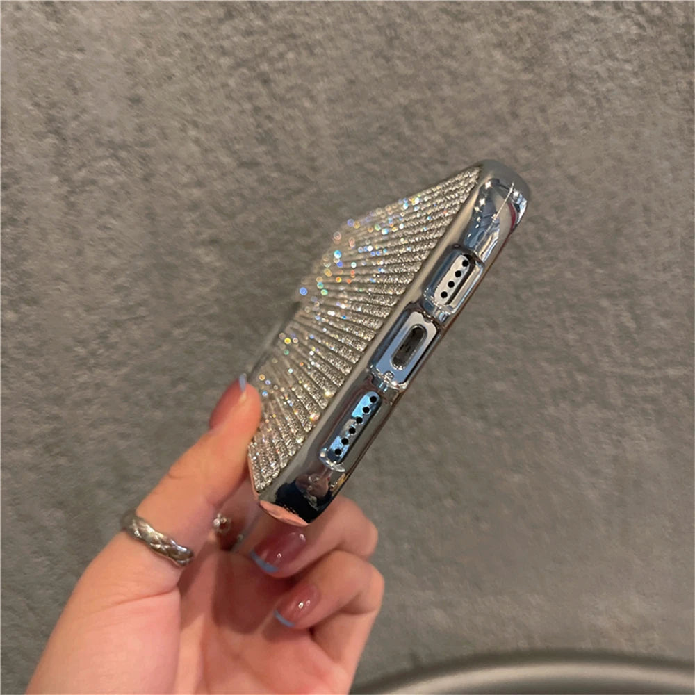 Luxus Glitzer Strass Hülle für iPhone 17 Pro Max