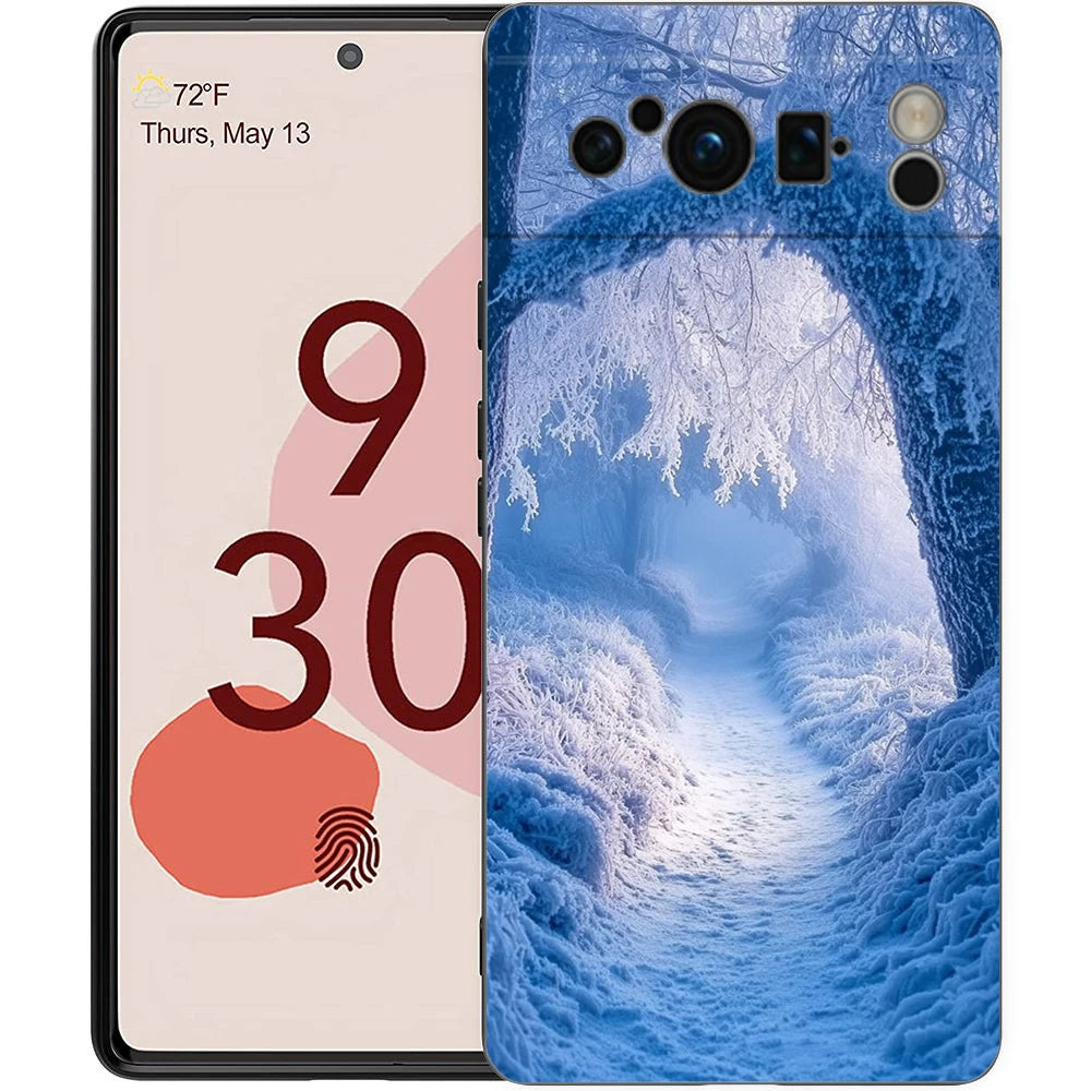 Winter TPU Hülle für Google Pixel 7, 8 & 9