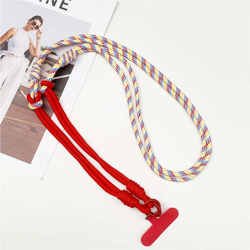 3-in-1 Handy-Umhängeband mit Handschlaufe & Clip