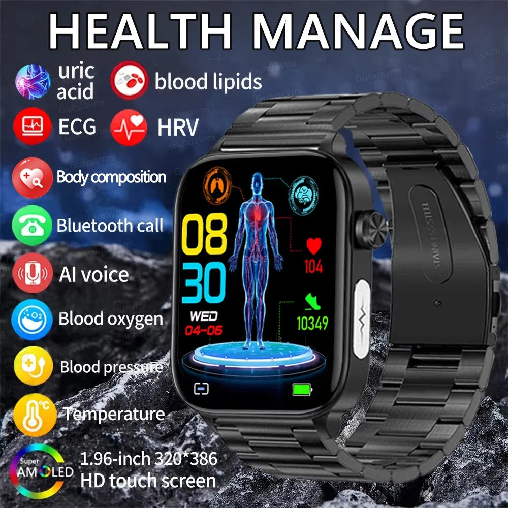 Intelligente Gesundheits-Smartwatch mit Blutdiagnose