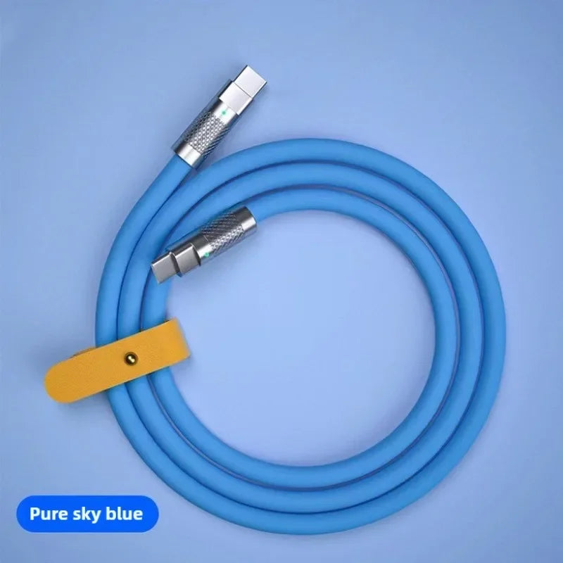 120W 7A Super Schnellladung USB-C Kabel