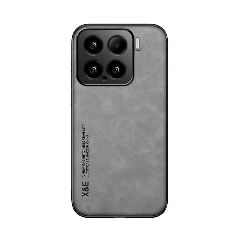 Xiaomi 15 Lederhülle mit Softback