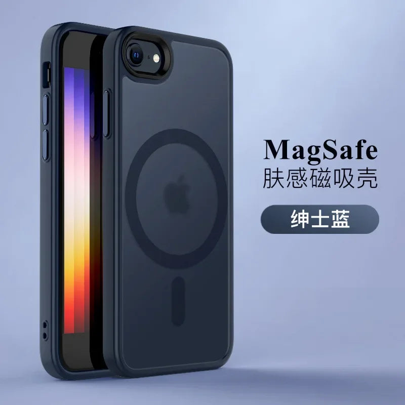 Magnetische Magsafe Hülle iPhone Schwarz