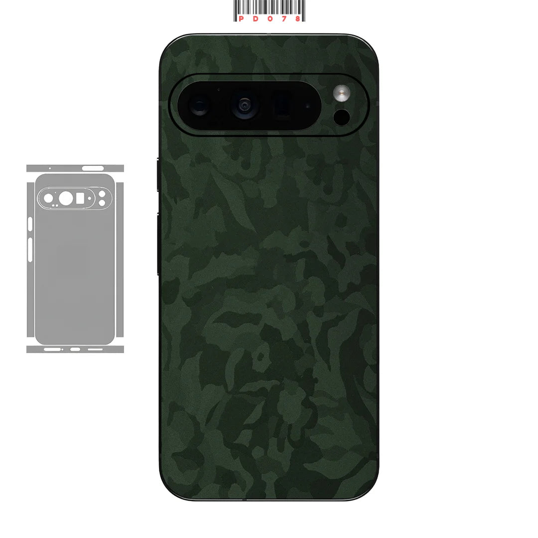 Bunte Hautfolie für Pixel 9–6 Pro Rückseite