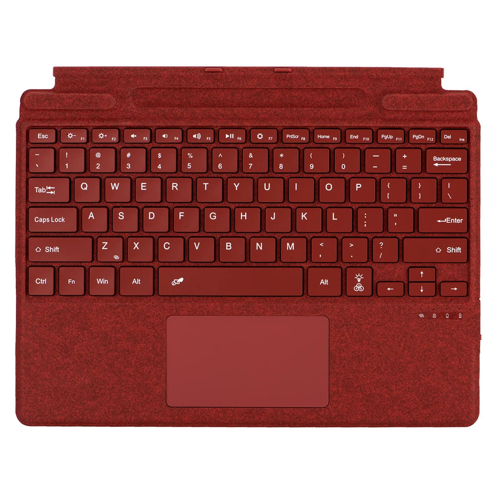 Ultraschlanke Bluetooth-Tastatur mit Touchpad Surface