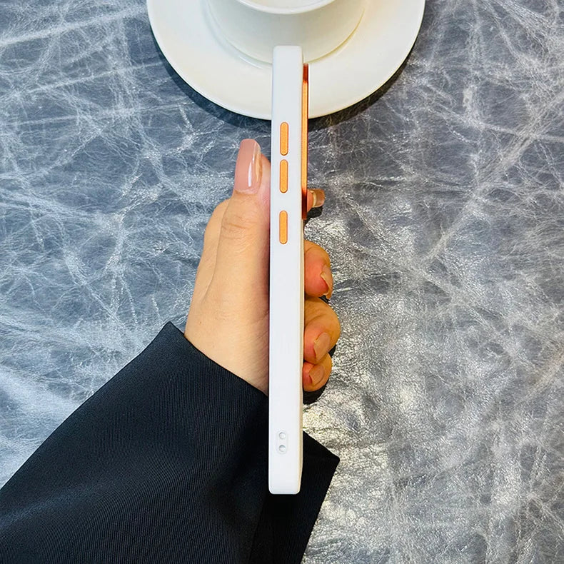 Magnet Leder Hülle für Samsung S25 Ultra Orange