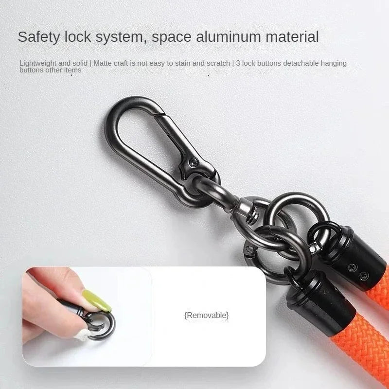 Handy-Lanyard 8mm x 120cm abnehmbar & lang