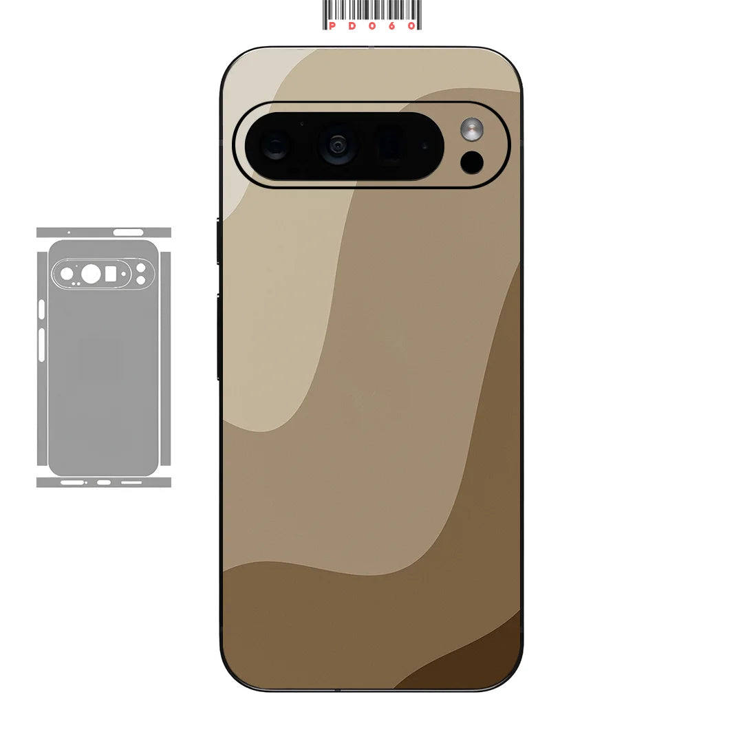 Bunte Hautfolie für Pixel 9–6 Pro Rückseite