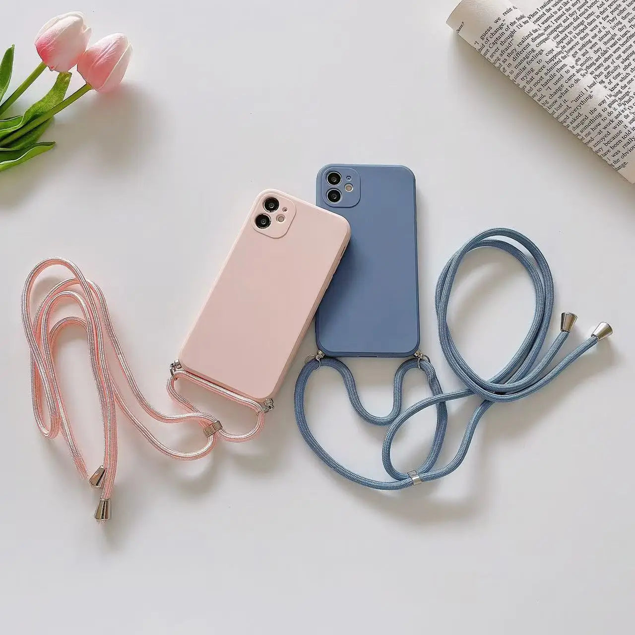 Verstellbare Handyhülle mit Lanyard für Galaxy A-Serie