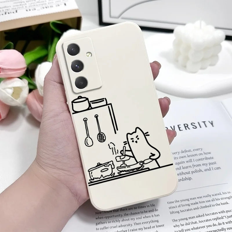 Süße Katzen Handyhülle für Samsung Galaxy Serie
