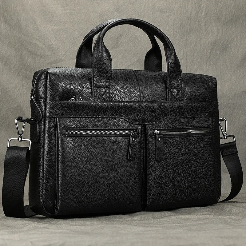 Aktentasche Leder für 15,6 Zoll Laptop