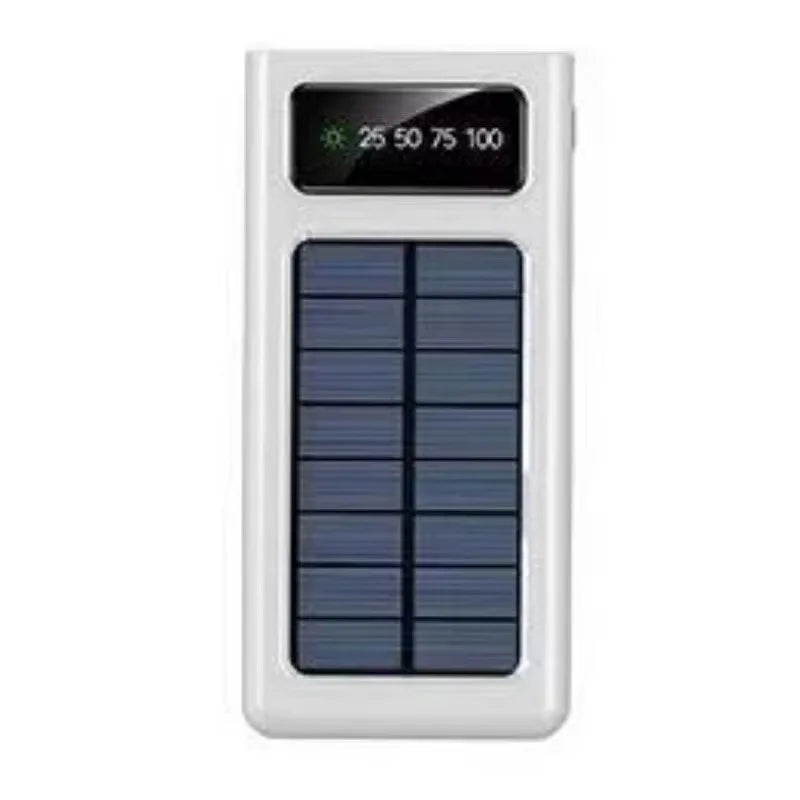 Solar Power Bank 500000mAh Ultra-thin Outdoor Camping