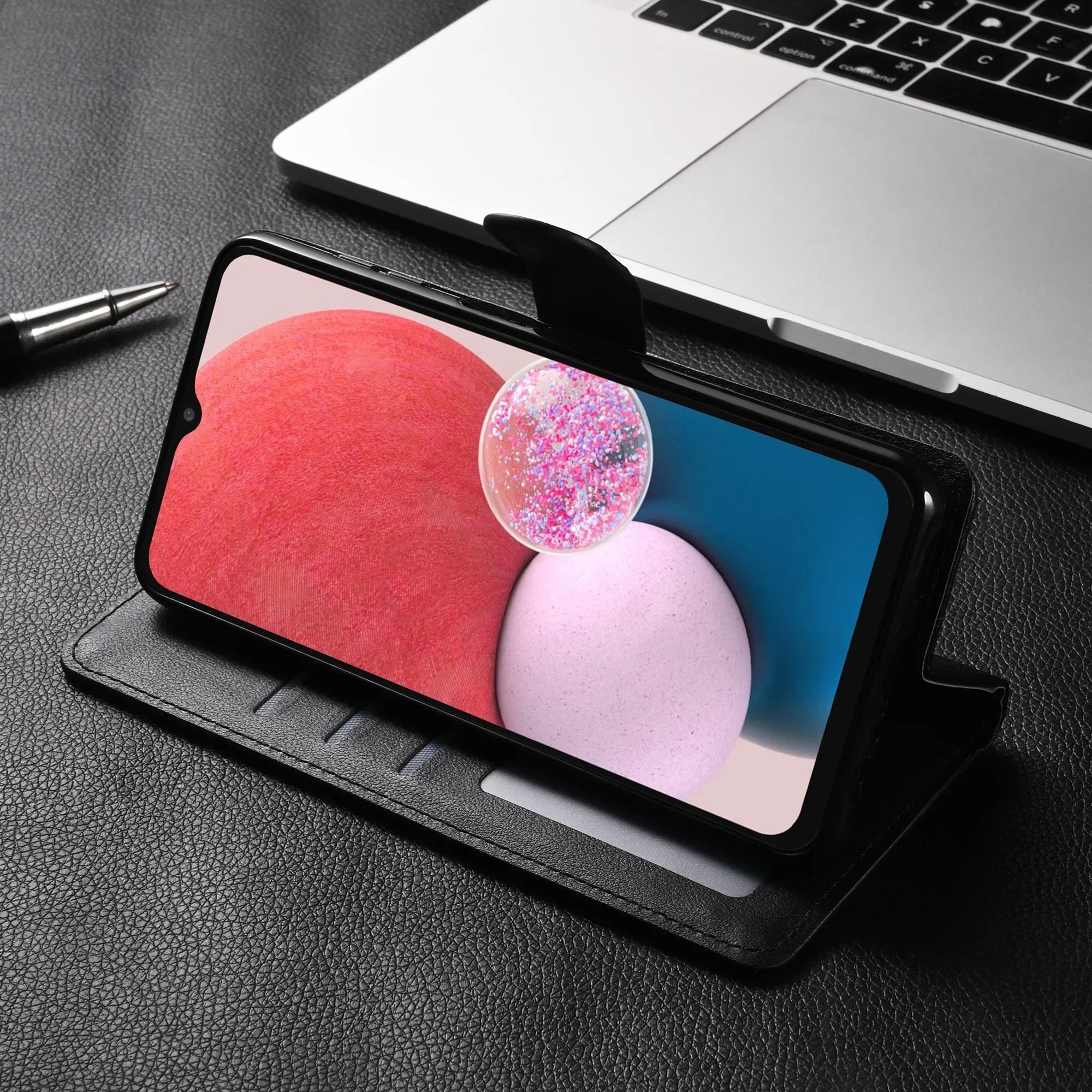 Samsung Galaxy Leder Flip Wallet