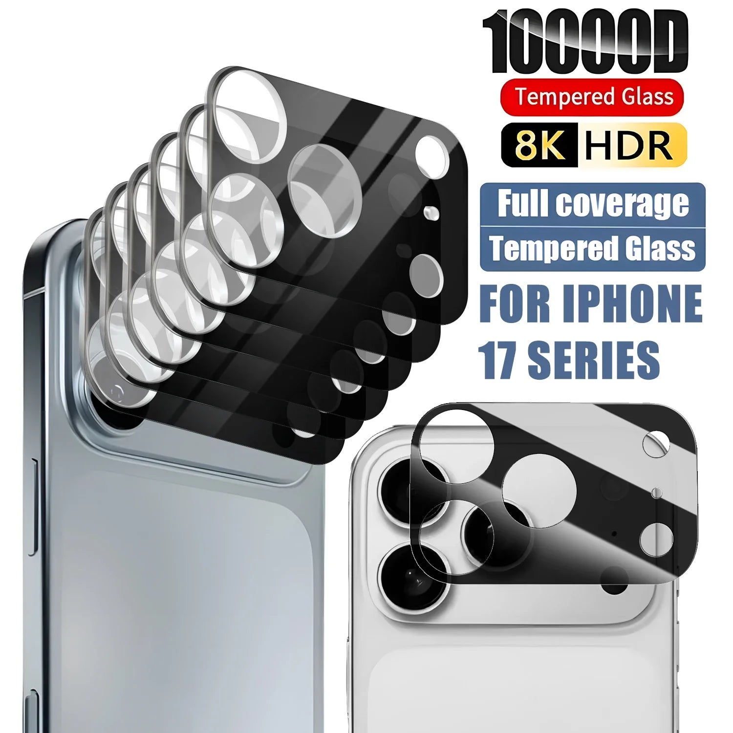 Kamera-Objektivschutz Glas für iPhone 17 Serie