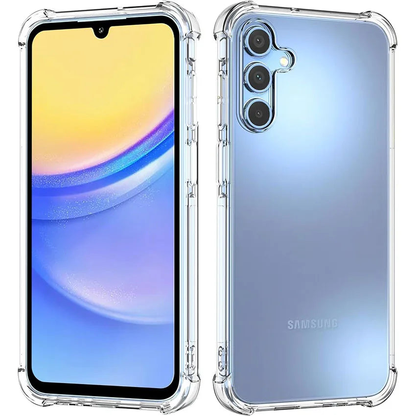Klares Silikon Case für Samsung Galaxy A-Serie