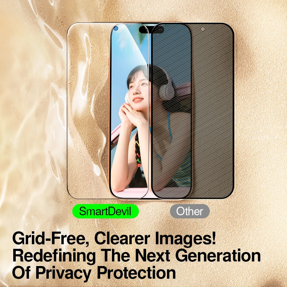 AR Privacy Displayschutz iPhone 17 Pro Max Glasfolie