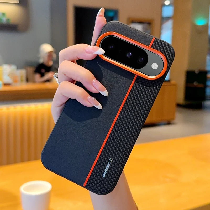 Luxuriöse PU-Lederhülle für Google Pixel 10 Pro XL