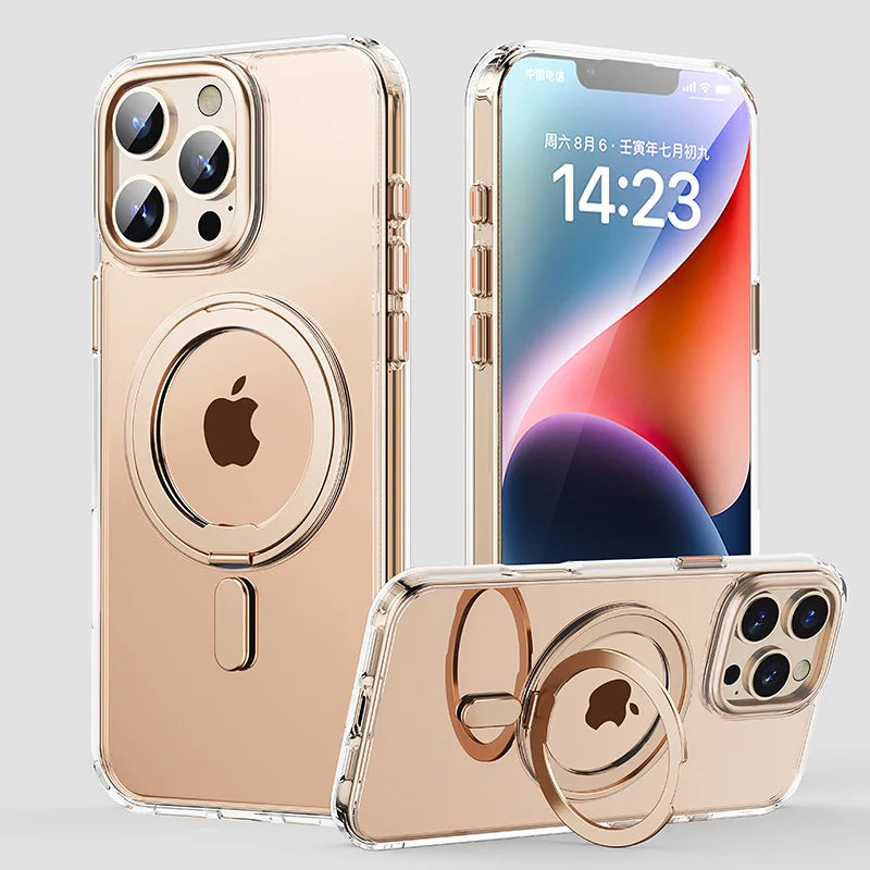 Ultra Magnet Hülle mit Ring für iPhone 16
