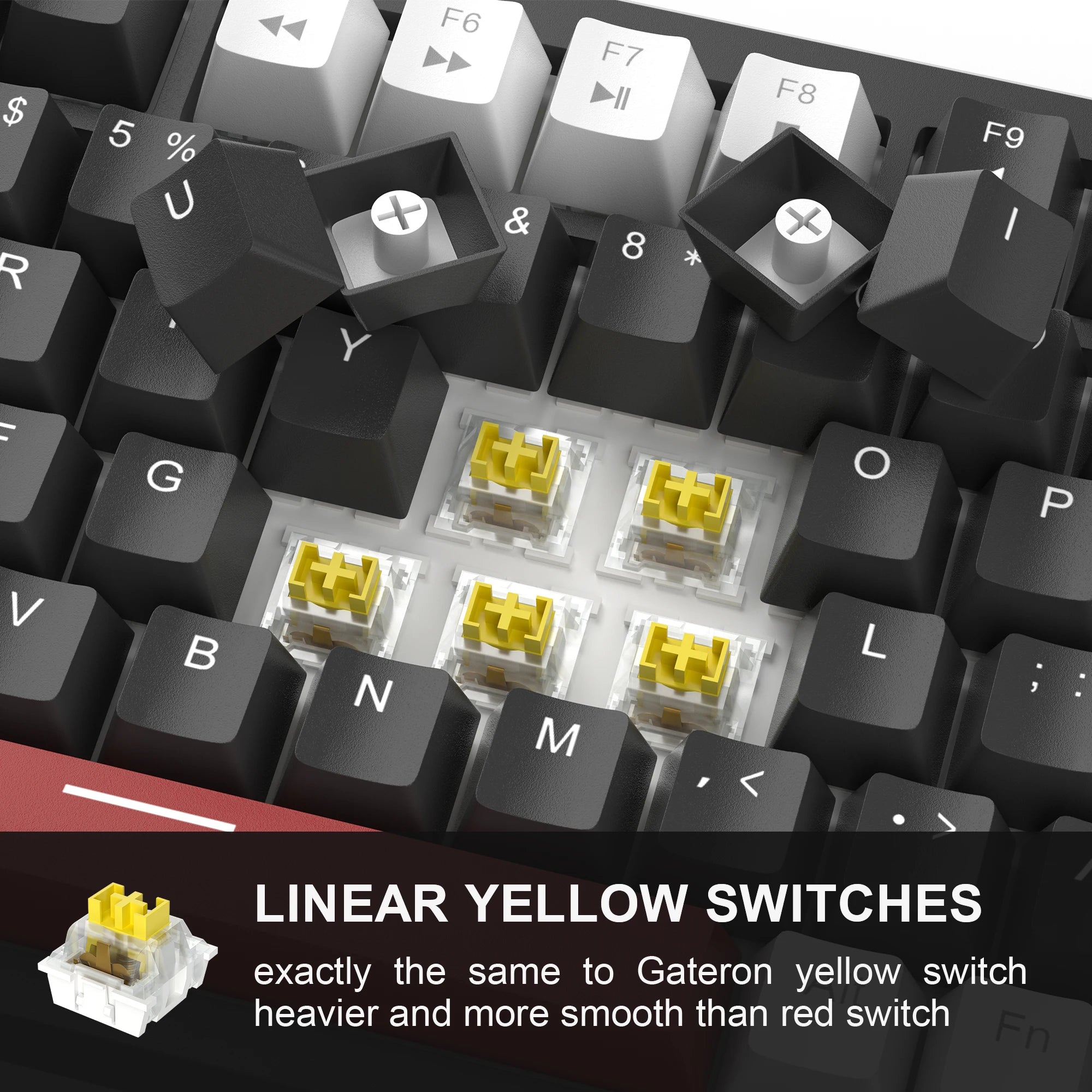 MageGee 75% Mechanische Gaming Tastatur