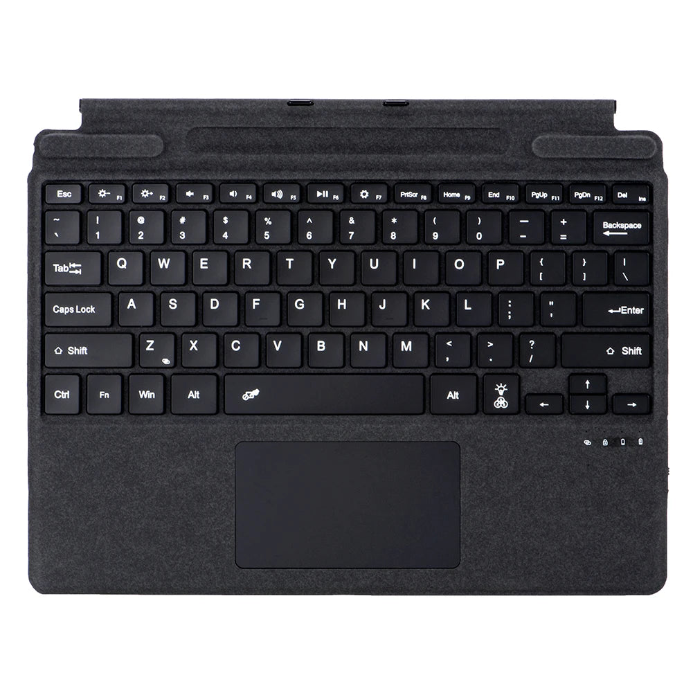 Ultraschlanke Bluetooth Tastatur mit 7 Farben für Surface