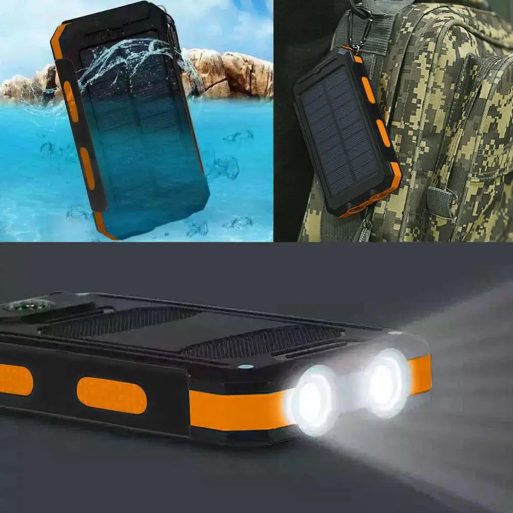 Solar Powerbank Gehäuse Dual USB DIY Ladegerät Box