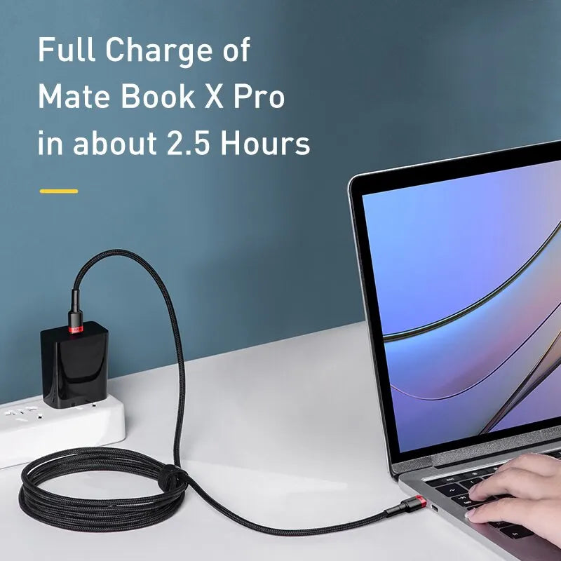Baseus USB-C Kabel 100W Schnellladung