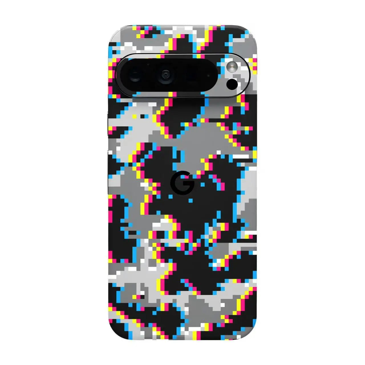Bunte Aufkleber-Haut für Pixel 9–6 Pro Rückseite