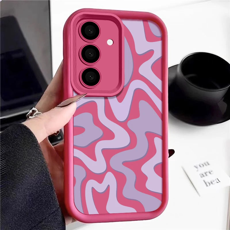 Gestreifte TPU-Hülle für Samsung