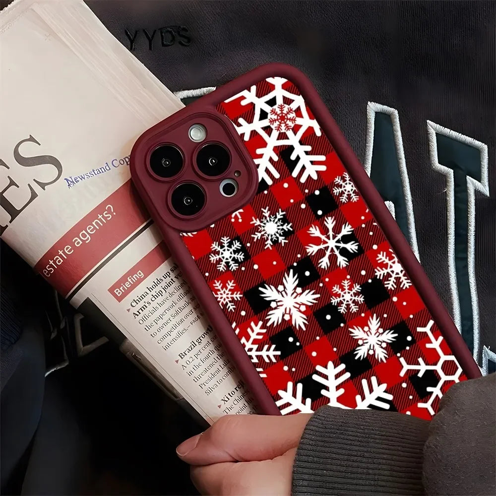 Christmas silicone case for iPhone 16 Pro Max