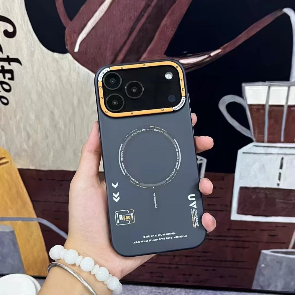 Matte Magnetische iPhone Hülle mit MagSafe Kompatibel