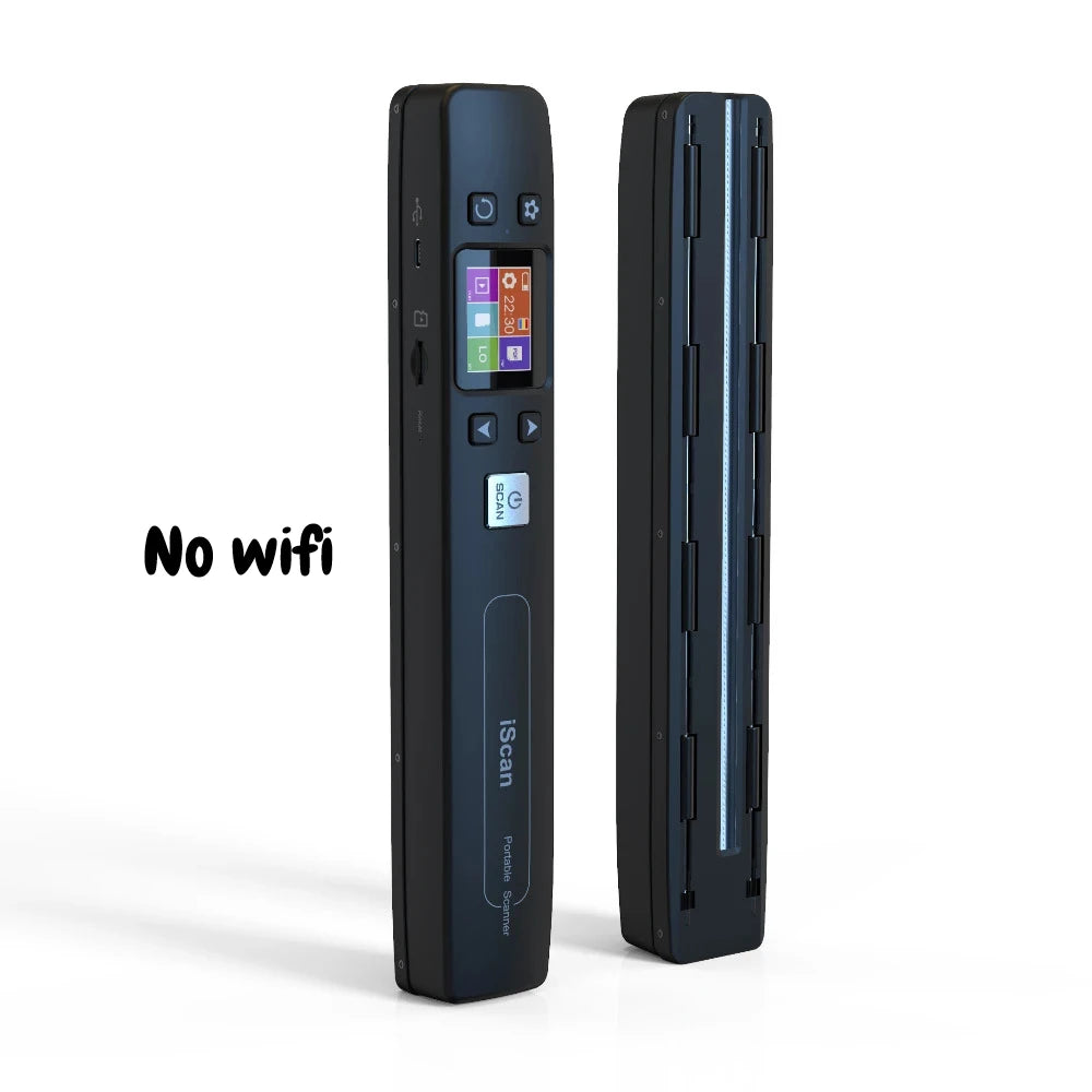 Tragbarer iScan Foto-Dokumentenscanner 1050 DPI WiFi