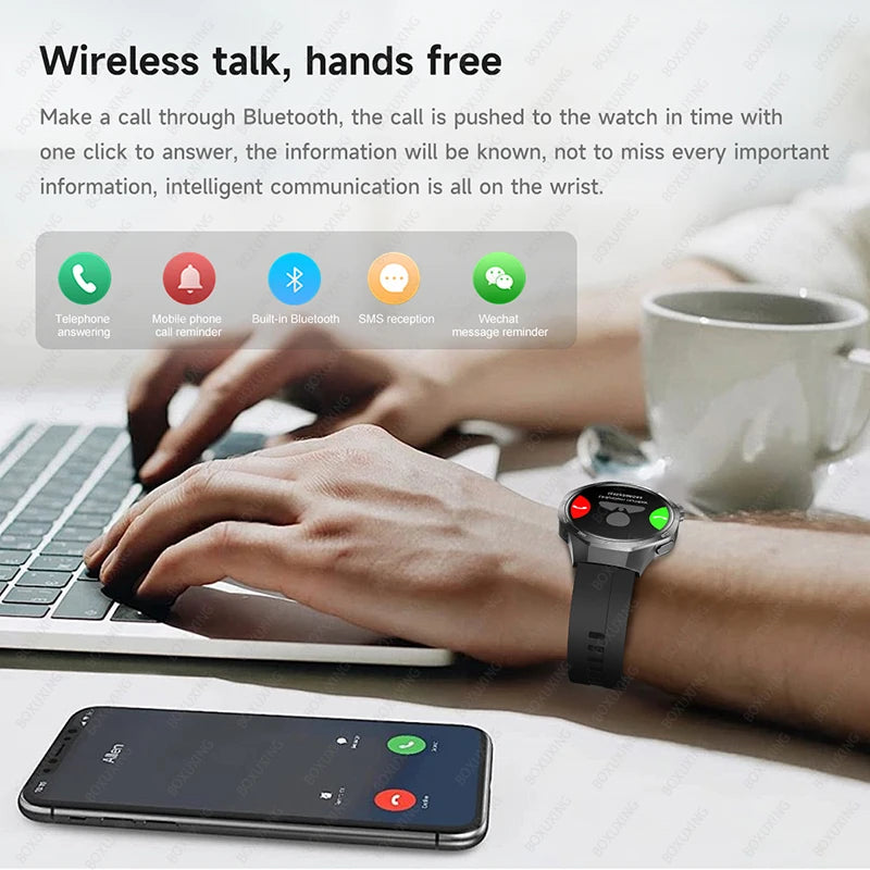 2025 Neue 5 MAX Smartwatch HD AMOLED GPS NFC Anruf