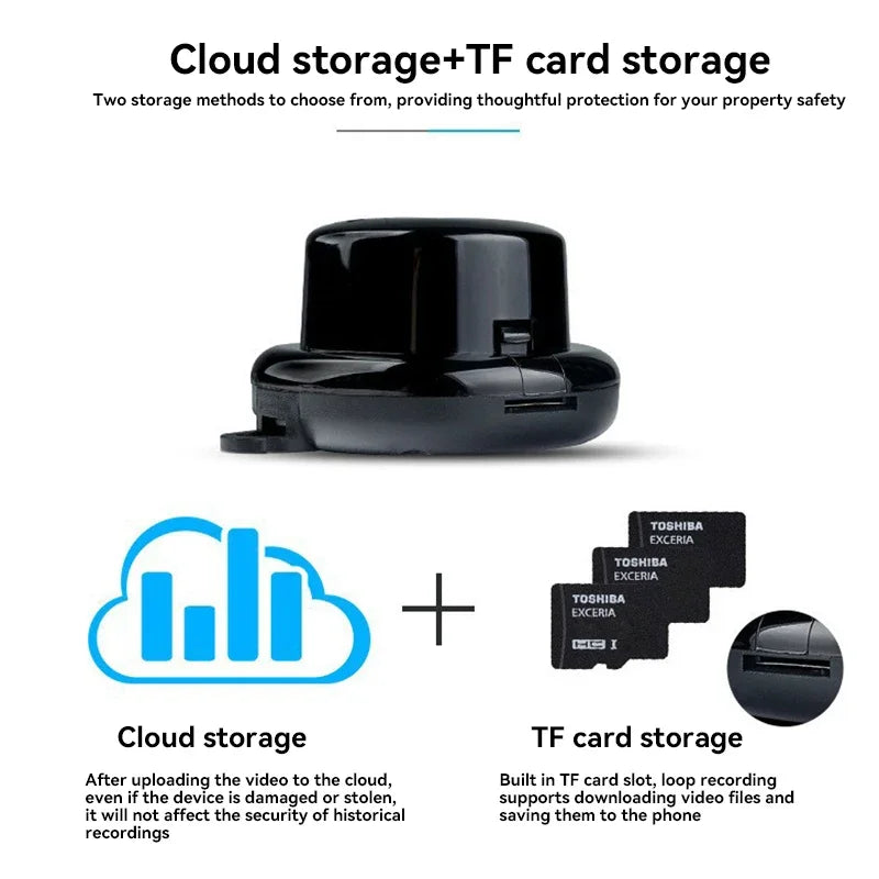 4K WiFi outdoor surveillance camera with night vision