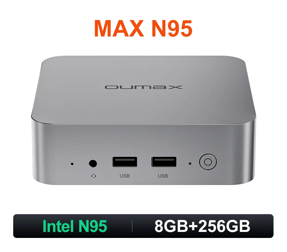 Leiser Mini-PC N100 mit 16GB RAM & 500GB SSD