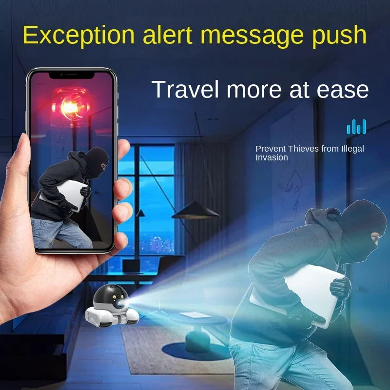 360° Dual-Linsen Überwachungskamera mit HD-Bild