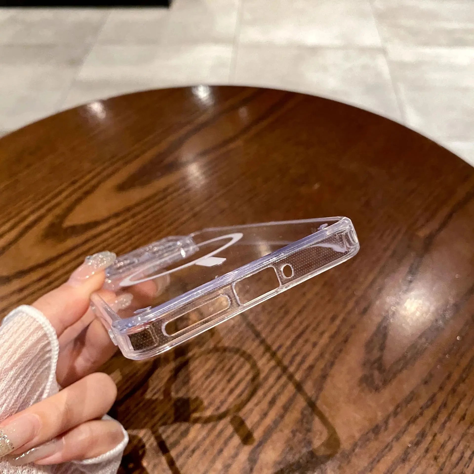 Luxus Transparente Magnethülle Xiaomi Mi 12-14