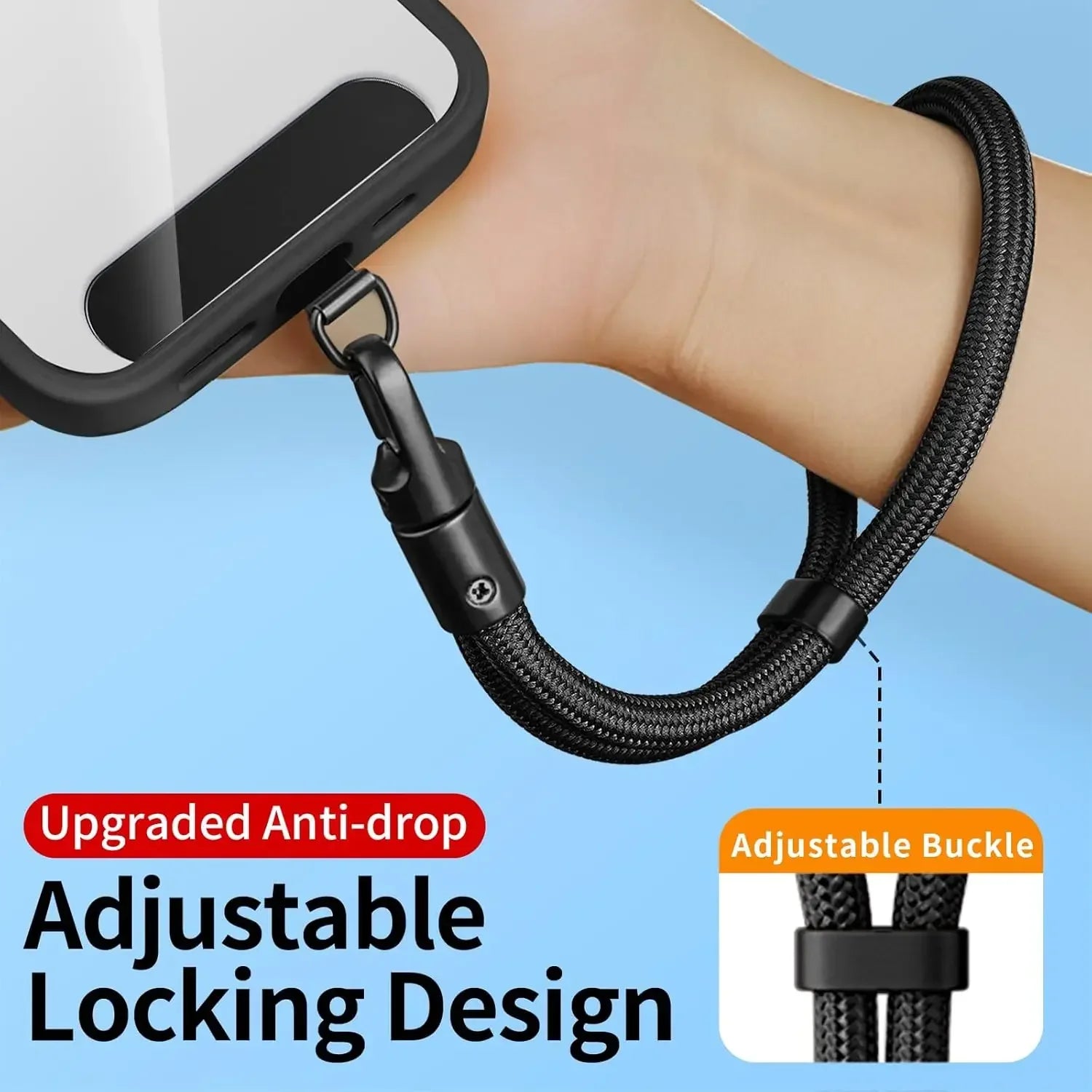 Universelles Handy-Lanyard mit Clip & Drehgelenk