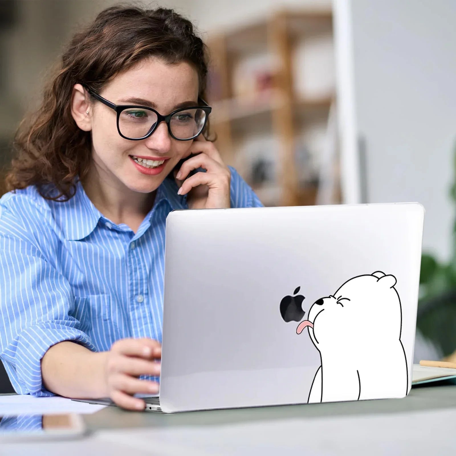 Hartschalenetui mit Druck für MacBook